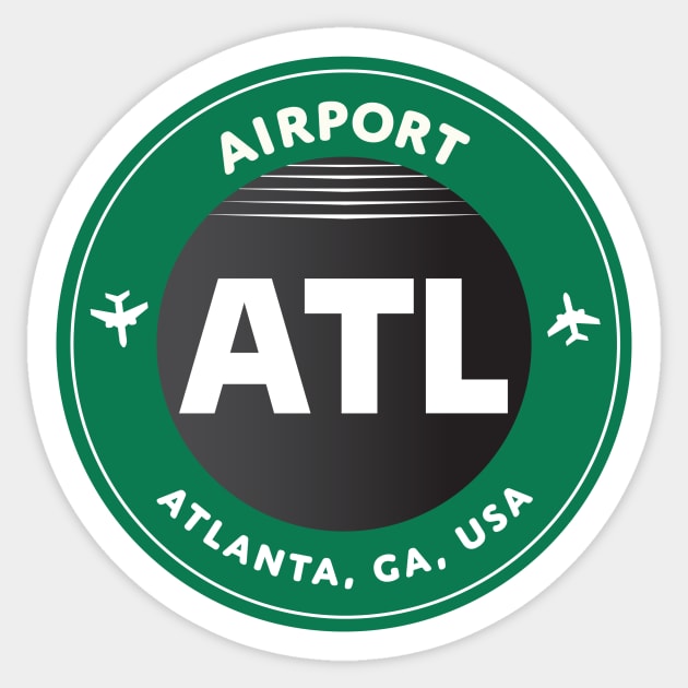 Atlanta Sticker by Woohoo